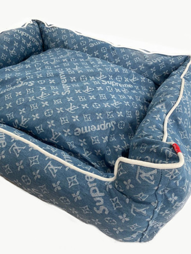 Brown Chewy Vuitton Dog Bed