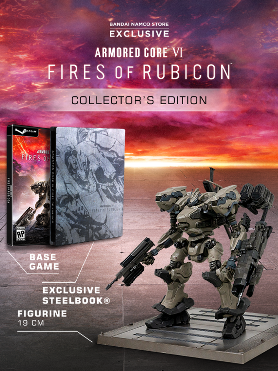 ARMORED CORE VI FIRES OF RUBICON - Collector's Edition - STEAM