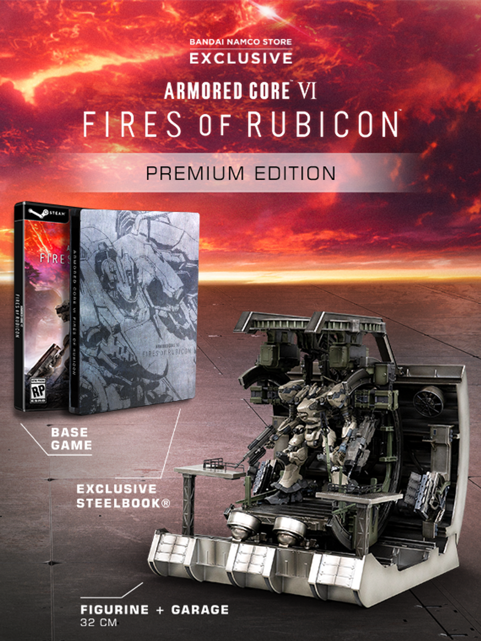 ARMORED CORE VI FIRES OF RUBICON - Premium Edition - STEAM