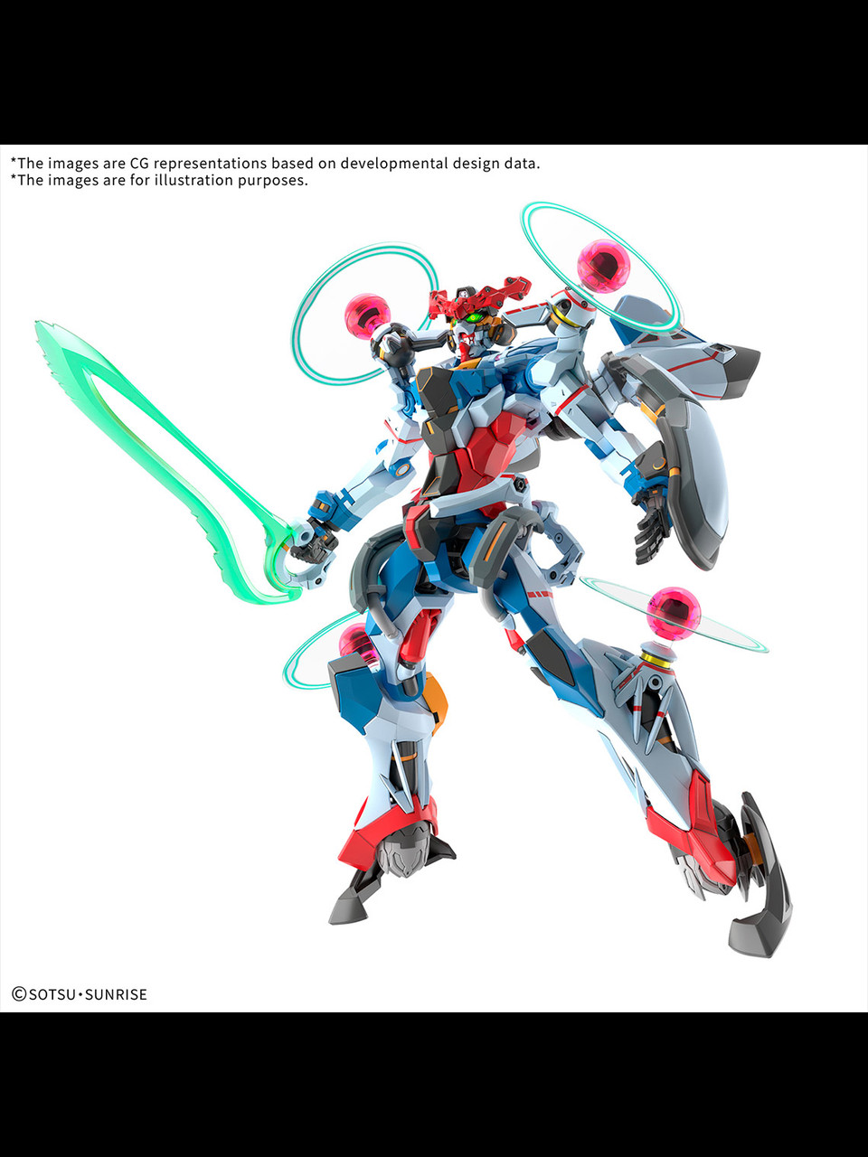 GUNDAM - HG 1/144 GQuuuuuuX (Endymion Unit Awakened) - BANDAI
