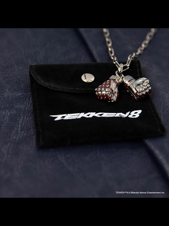 TEKKEN 8 X RockLove – Kazuya Mishima Gloves Necklace