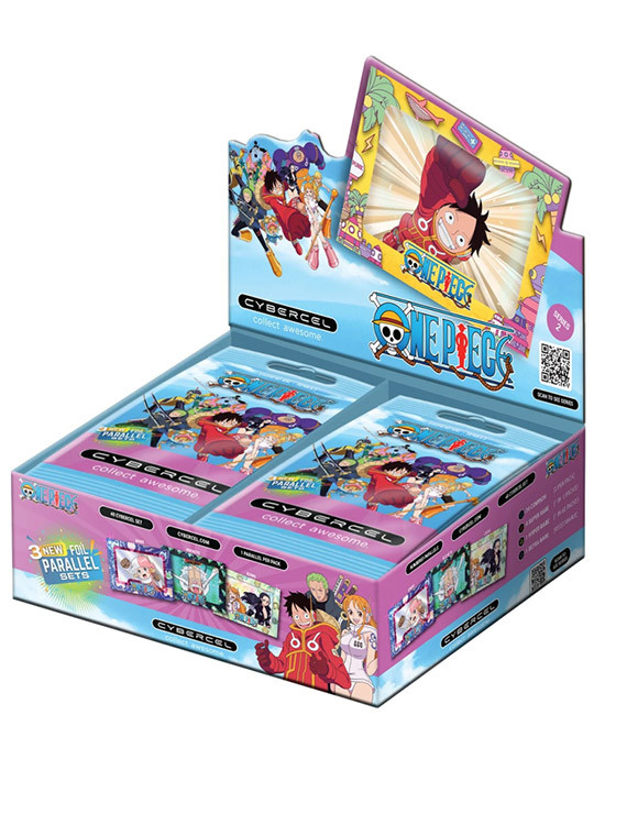 ONE PIECE - Cybercel Cards Series 2 (Box of 20 Packs) - BANDAI
