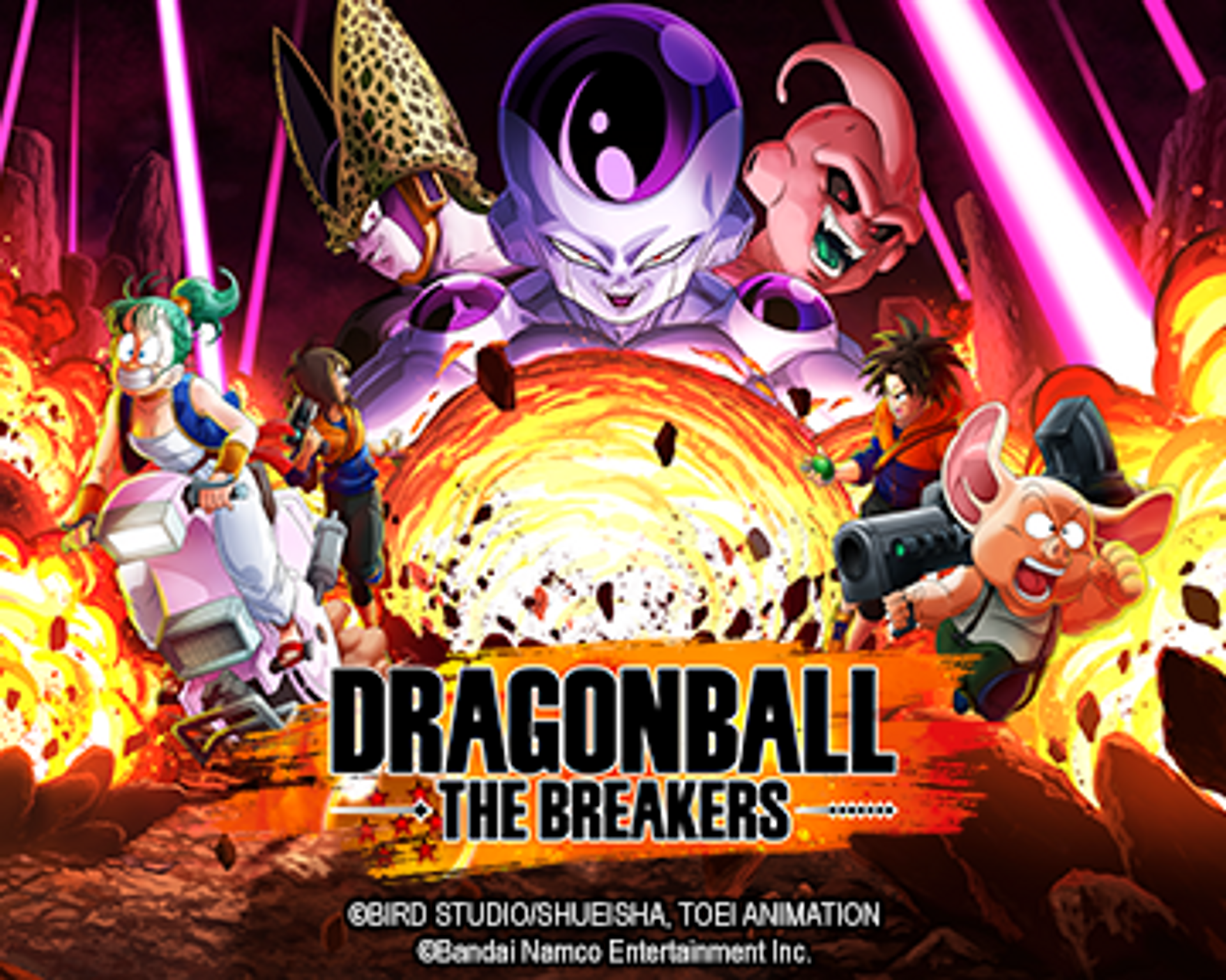 INFORMATION  DRAGON BALL:THE BREAKERS Official Website/ Bandai Namco  Entertainment Inc Official Website