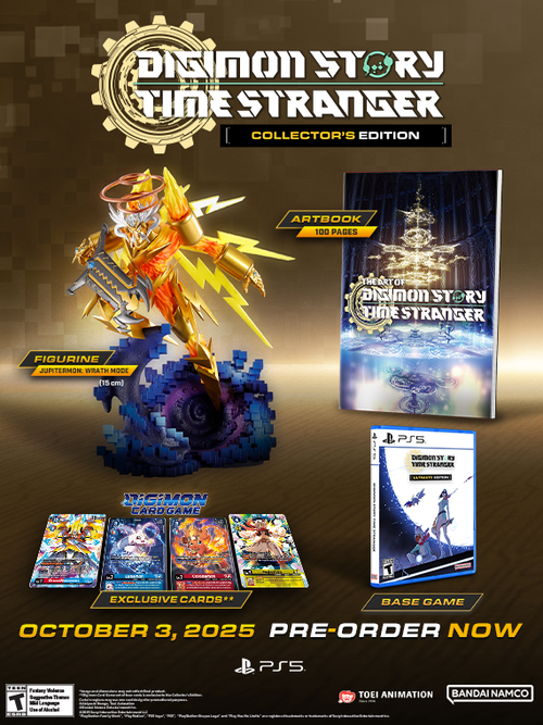 DIGIMON STORY TIME STRANGER Collector's Edition - PS5
