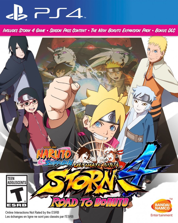 Naruto Shippuden Ultimate Ninja Storm 4 Road to Boruto PS4 Novo - AliExpress