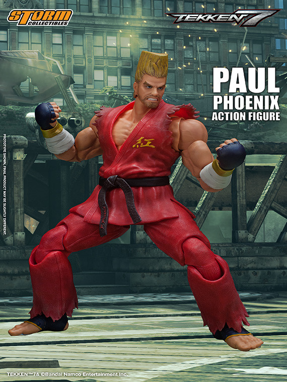 Tekken 7 - Paul Phoenix Storm Collectibles 1/12 Action Figure