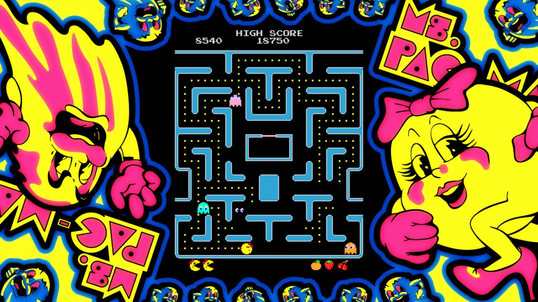 ms pacman e pacman