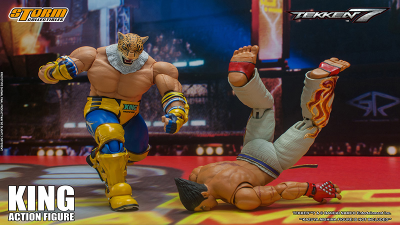 Tekken 7: Kazuya Mishima, Storm Collectibles 1/12 Action Figure 