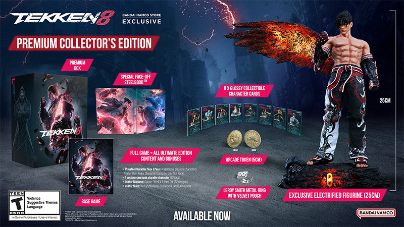 るんたん様　ASM epic collection 1 3 7 8 TEKKEN 8 - Premium Collector's Edition with Light-Up Jin