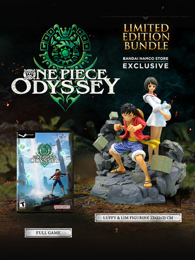 One Piece Odyssey Collector's Edition Figurine Statue Luffy & Lim *NEW* NO  GAME