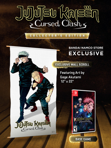 Jujutsu Kaisen Cursed Clash Collector's Edition Switch +