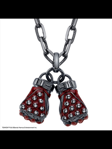 TEKKEN 8 X RockLove – Kazuya Mishima Gloves Necklace