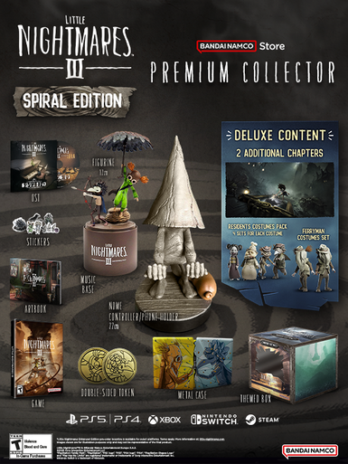 Little Nightmares シリーズ 3本セット Little Nightmares III Spiral Premium Edition - Xbox Series X
