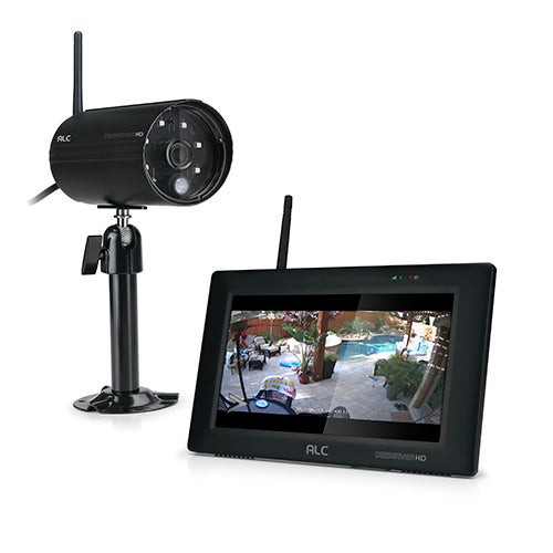 ObserverHD Full HD In/Out Surveillance Cam w/7" Touch Screen