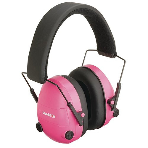 Traps and Targets Electronic Sound Dampening Ear Muffs Pink