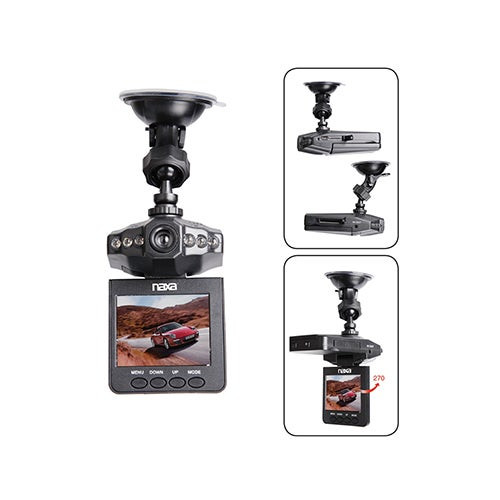 Portable HD Dash Cam w/ 2.5" LCD Monitor