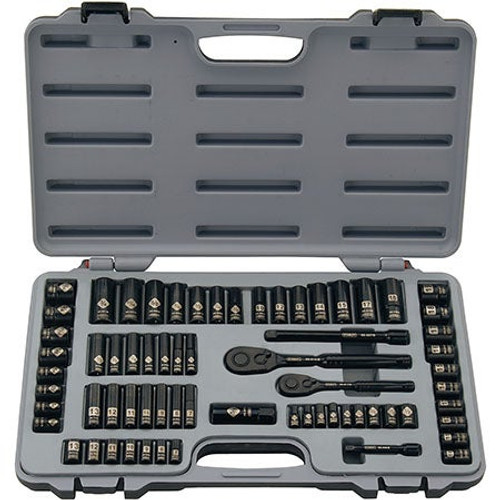 69pc Black Chrome Socket Set