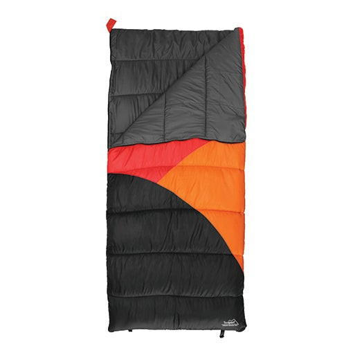Wild Basin Waterproof Sleeping Bag Orange/Black