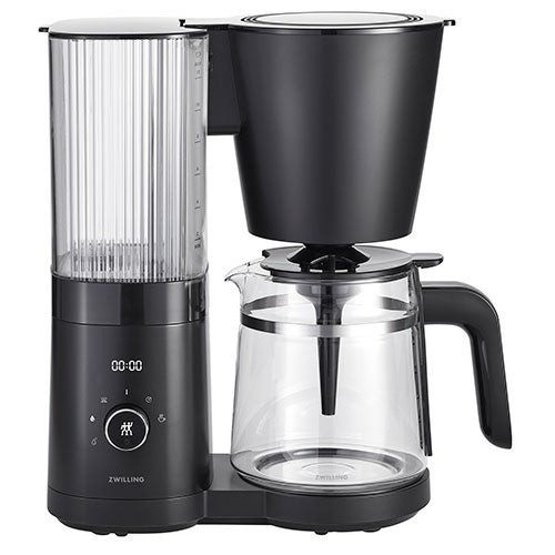 Enfinigy 12 Cup Drip Coffee Maker w/ Glass Carafe Black