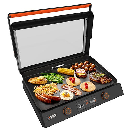 22" Electric Tabletop Griddle w/ Hood