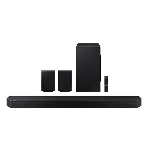 11.1.4ch Q990B Soundbar w/ Subwoofer & Rear Speakers