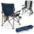 Oniva Outlander Folding Camp Chair w/ Cooler Navy Blue
