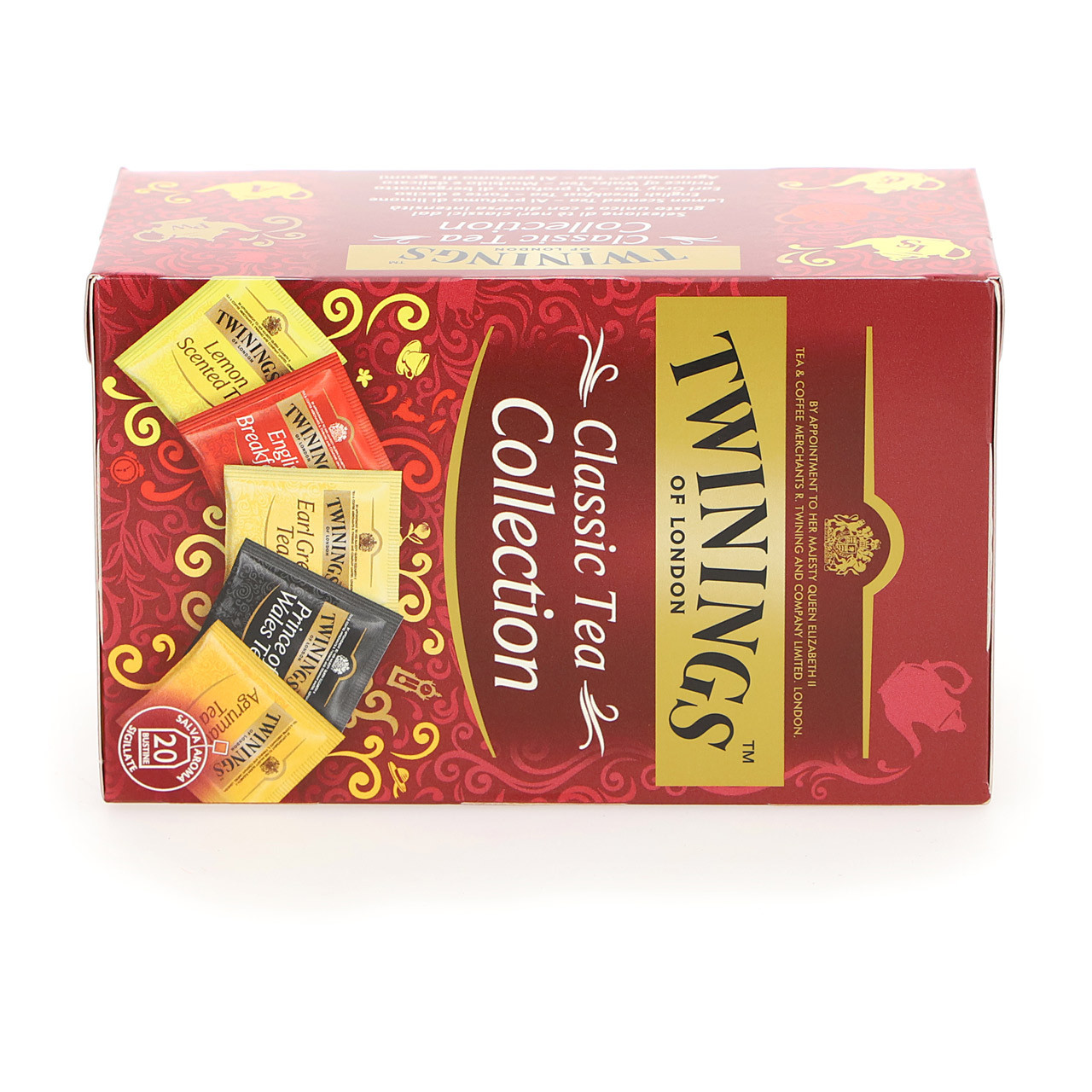Twinings Classic Tea 20ff x8 Collection