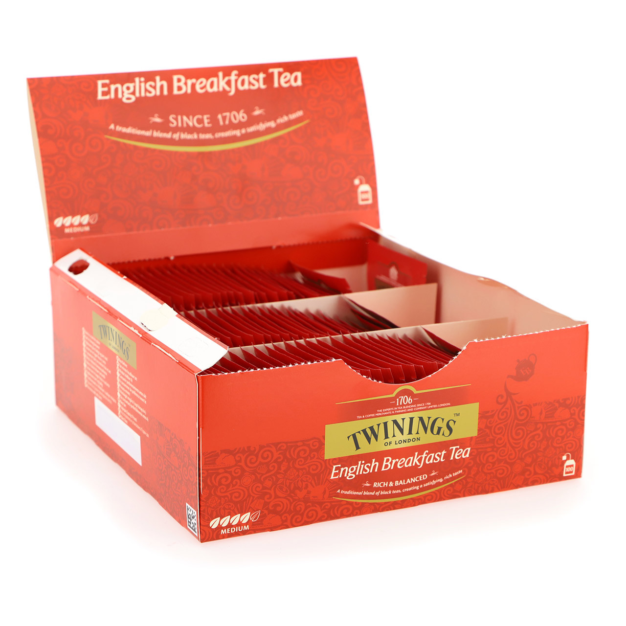 Twinings Classic Tea 100ff x4 English Breakfast