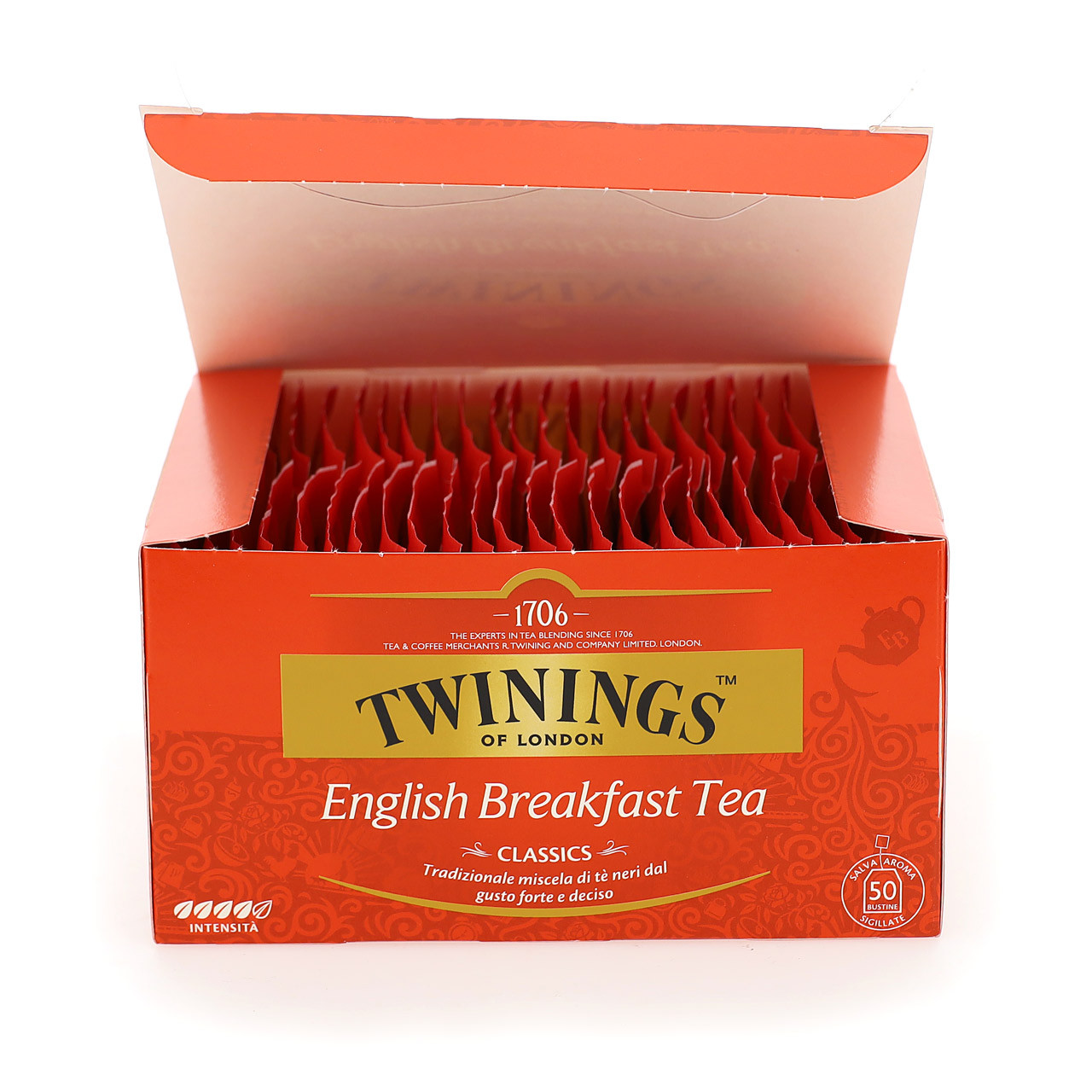 Te' Twinings - English Breakfast Tea - Classic 100 Filtri