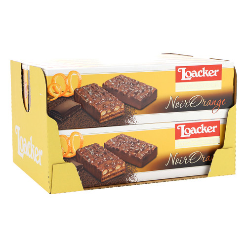 Loacker Patisserie 100gx12 Noir Orange