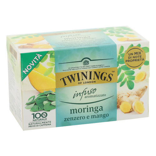 Twinings Infusions 20ff x6 Moringa, Zenzero e Mango Twinings Infusions 20ff x6 Moringa, Zenzero e Mango