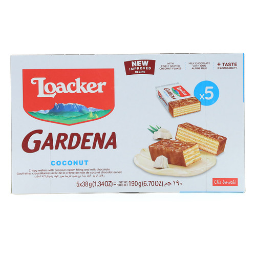 Loacker Gardena 38gx5x18 Coconut
