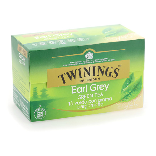 Twinings Te verde 20ff x12 Green Earl Grey