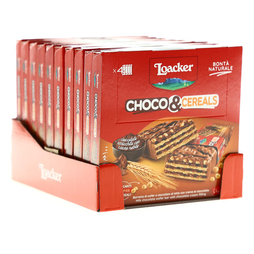 Loacker Choco +Cereals 25gx4x10