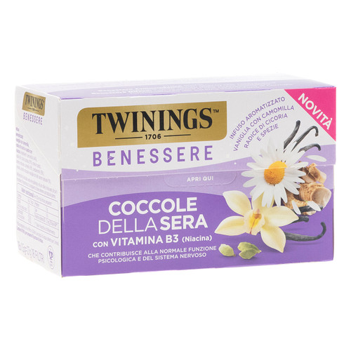 Twinings Benessere 18ff x4 Coccole della sera