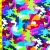 Multi colored camoflauge