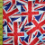 United Kingdom collage flag pattern