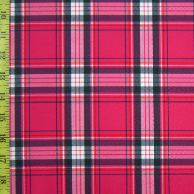 Pink plaid