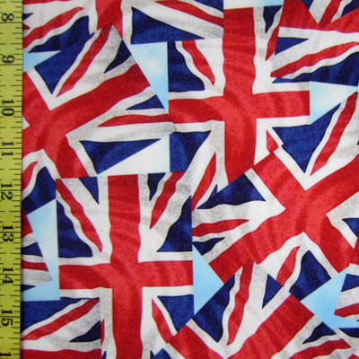 United Kingdom collage flag pattern