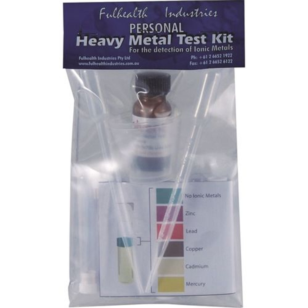 Fulhealth Industries Practitioner Practitioners Heavy Metal Test Kit x –  The Vitamins Shoppe