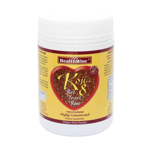 HealthWise Koji8 Red Yeast Rice (300g) Natural Chemist