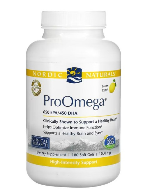 Nordic Naturals ProOmega 180 soft capsules Nordic Naturals ProOmega 180 soft capsules