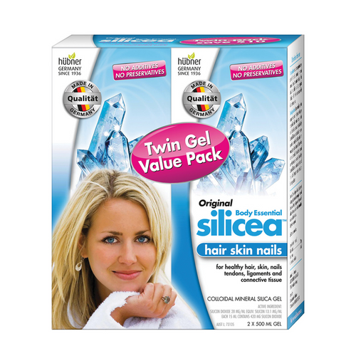 Silicea Body Essentials Silicea Gel 500ml x 2 Pack