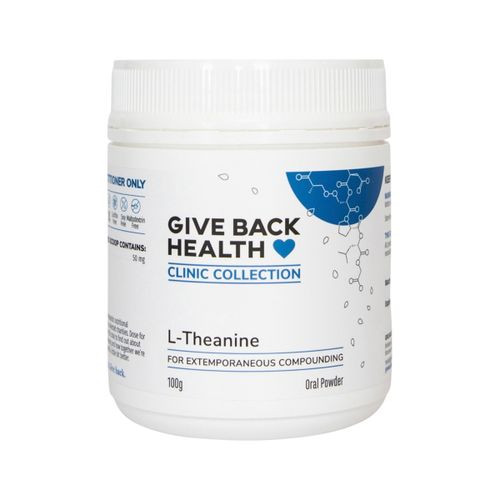 Give Back Health Clinic Coll L Theanine 100g