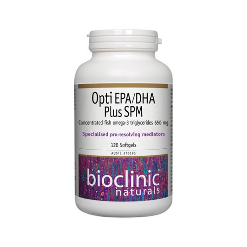 Bioclinic Naturals Opti EPA DHA Plus SPM 120c