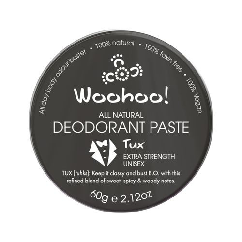 Woohoo Deodorant Paste Tux (Ext Strength) Tin 60g