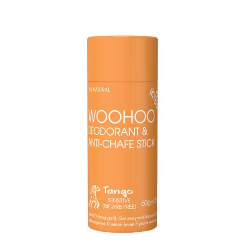 Woohoo Deodorant and Anti Chafe Stick Tango (Sensitive) 60g