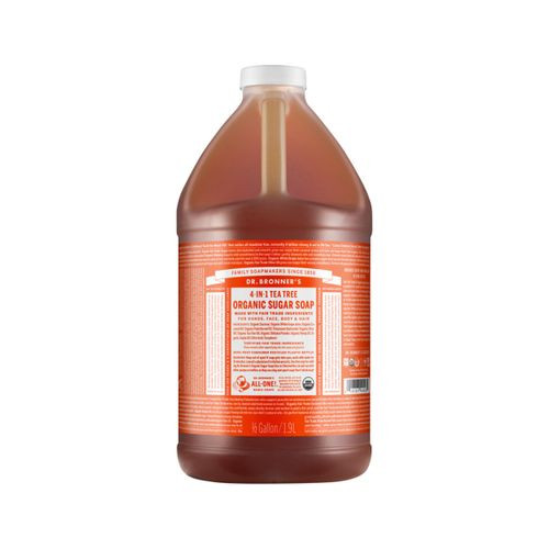 Dr. Bronner's Organic Pump Soap Tea Tree Refill 1.9L