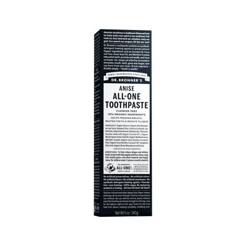 Dr. Bronner's Toothpaste (All One) Anise 140g