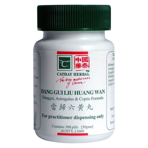 Cathay Herbal Danggui, Astragalus and Coptis Form pill 50g